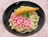 きしめんぶっかけうどん
